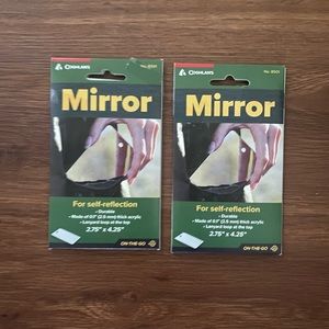 Coghlan's Featherweight Mirror, Unbreakable Acrylic Material, Emergency Survival